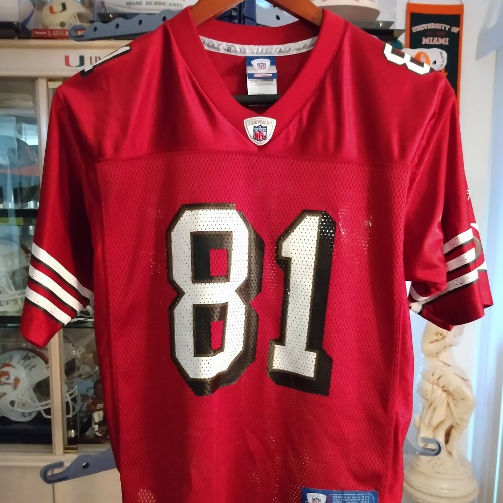 NFL 49ERS Terrell Owens Youth 14/16 Reebok Jersey